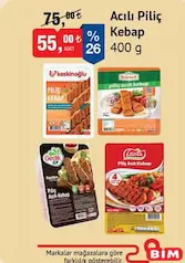 ACILI PİLİÇ KEBAP 400 G fiyat ve kampanya bilgisi